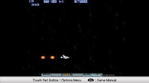 VULCAN VENTURE ( Gradius II )  - KONAMI 1988 ( PS4 DLC )