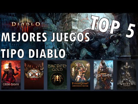 LOS MEJORES JUEGOS TIPO-ESTILO DIABLO (ARPG) | HACEMOS UN TOP 5 (+ BONUS TRACK) CON GAMEPLAYS y MÁS