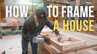 how to frame a house with 2x4 lumber