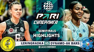 Leningradka vs. Dynamo-Ak Bars | HIGHLIGHTS | Semi-Finals | Round 3 | Pari SuperLeague 2024