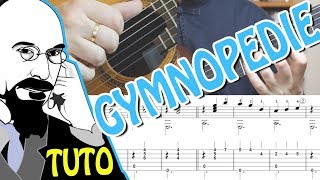 EASY TUTO GYMNOPEDIE N°1 (Erik Satie) GUITAR FINGERSTYLE chords