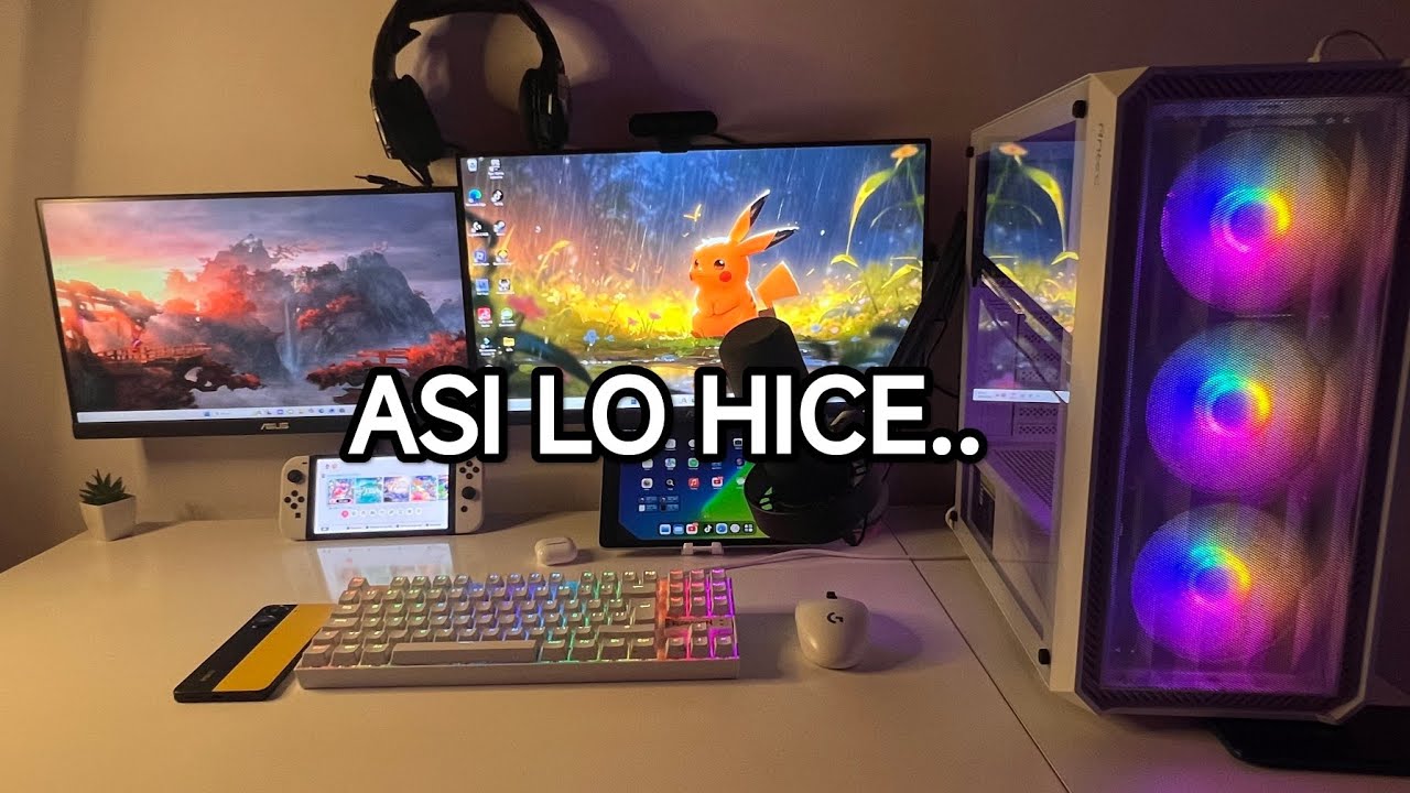 Asi arme mi SetUp gamer de 2026 en ASMR😴 - YouTube