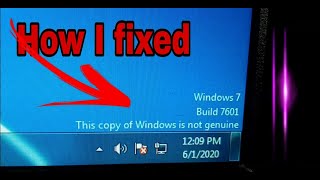 How to Fix ' This Copy of Windows is Not Genuine' Error on Windows7rtc95