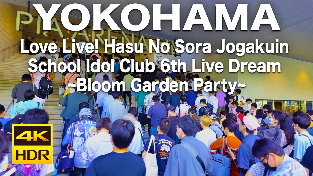 4K HDR🇯🇵】Love Live! Hasu No Sora Jogakuin School Idol Club 6th