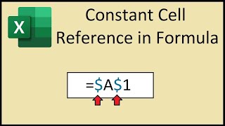 Keeping Cell Constant in a Formula in Excel