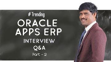 TOP 15 Oracle Apps ERP Interview Questions and Answers 2019 Part-2 | Oracle Apps ERP | Wisdomjobs