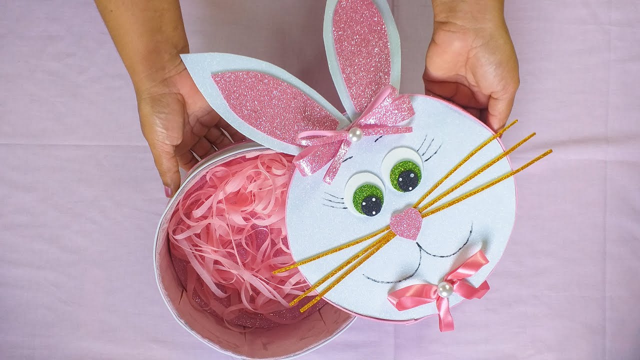 CAIXA PORTA CHOCOLATE - Feito com Papelão e EVA