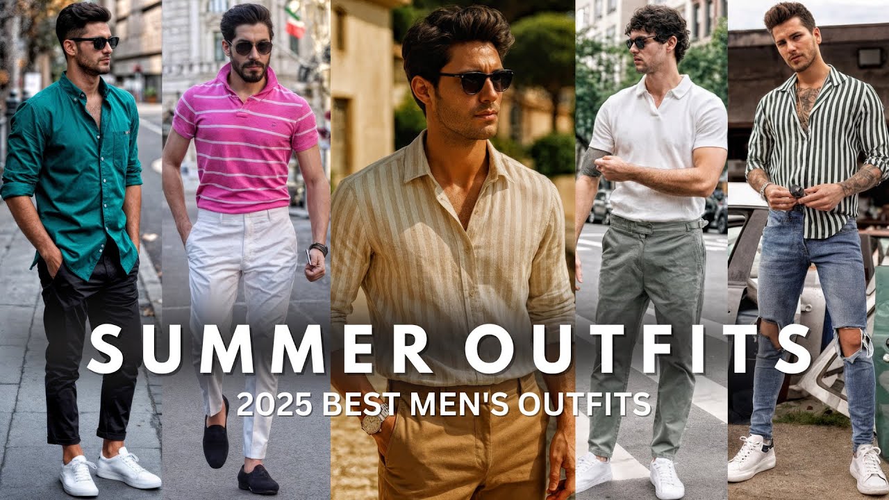 Summer Outfits For Men | Men's Fashion Ideas 2025 | Latest Casual Outfits For Men