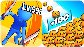 Solo Leveling 998 Vs Food Run 3D   adventure  Max All Levels Android iOS Gameplay