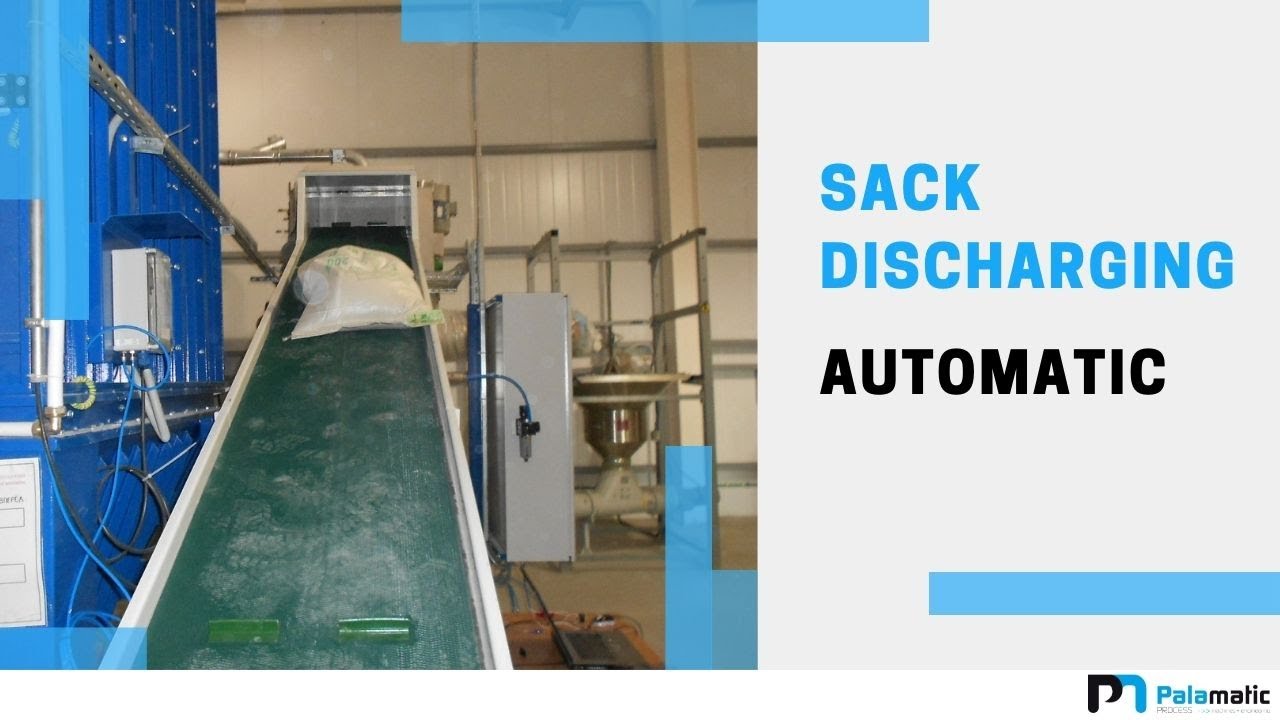 Automatic sack discharging - Minislit