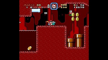 SMW Custom Level: Black Cherry Cave