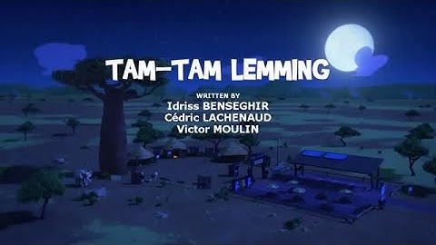 Grizzy and the Lemmings Season 3 Episode 205 Tam-Tam Lemmings