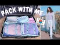 what i'm packing for fall/winter in KOREA ❄️ travel essentials & space-saving tips 🧣