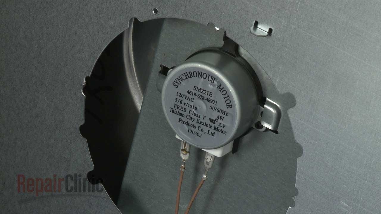 KitchenAid Microwave Turntable Motor Replacement W10911403 - YouTube