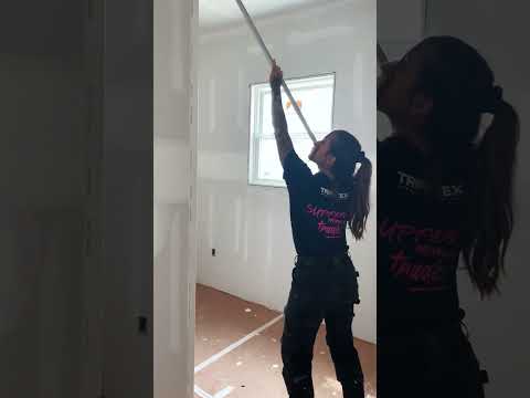 Gilbert Taping & Chad Hesser Tackle a Tray Ceiling! | Fast Edge® Roll | Fast Edge® Paper #shorts