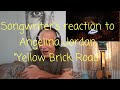 Songwriter's Reaction/Review of Angelina Jordan "Yellow Brick Road" *What an amazing rendition*