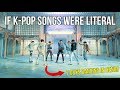 IF K-POP SONGS WERE LITERAL! (BTS- Fake Love)