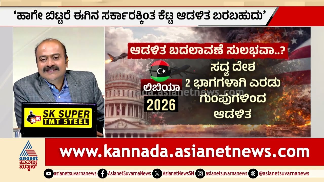 ಸದ್ದಾಂ, ಗಡಾಫಿ ಇತಿಹಾಸ ಮರುಕಳಿಸುತ್ತಾ? | Trump regime change plan Iran 2026 | Suvarna News Hour