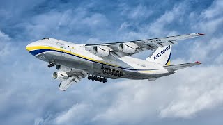 Antonov #An124 UR-82009 leaves for flight ✈ Ан-124 UR-82009 уходит в рейс ✈ 2020