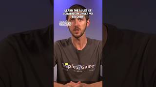 Learn The Rule of Scrabble in 90 Seconds #shorts