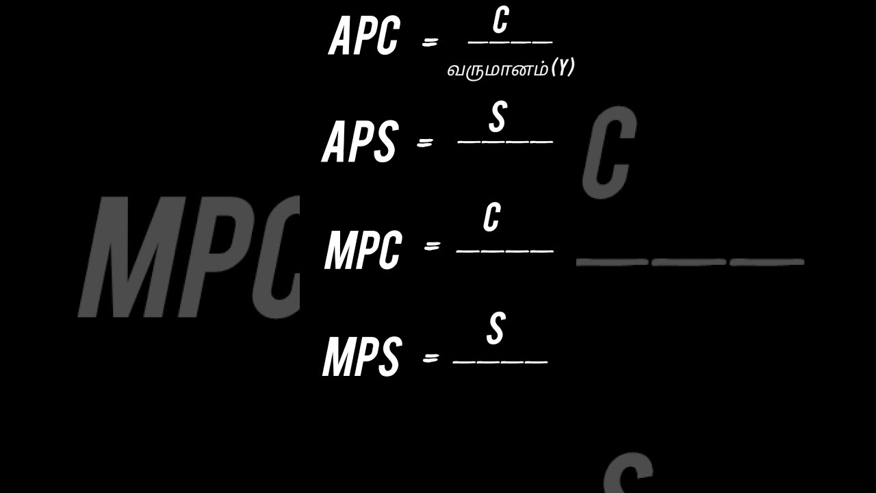 APC APS MPC MPS