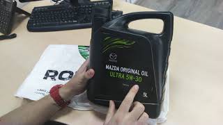 Распаковка Моторное масло Mazda Original Oil Ultra 5W-30 5 л из Rozetka.com.ua Распаковка Моторное масло Mazda Original Oil Ultra 5W-30 5 л из Rozetka.com.ua