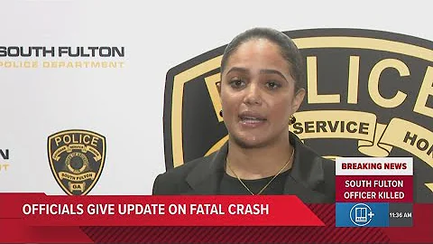 South Fulton officer killed in crash | Full press conference