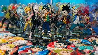 Llaveros y Pines de Beyblade Burst | UNBOXING