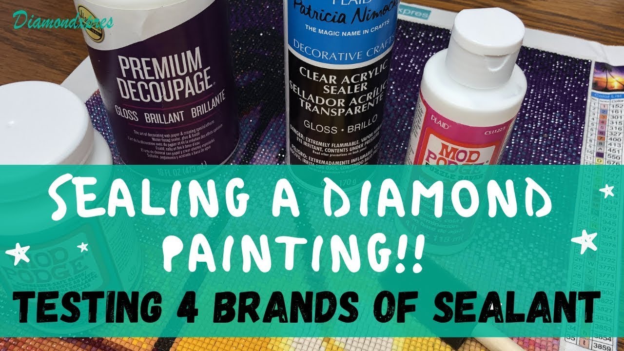 Sealing A Diamond Painting How To Seal Diamond Art What Should I Sealing A Diamond Painting How To Seal Diamond Art What Should I