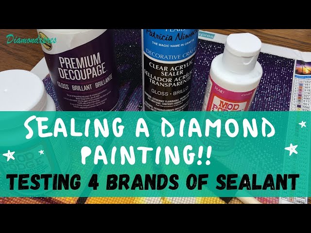 How to Seal Diamond Painting Like a Pro? PaintingsCart