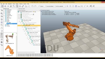 v rep matlab client , and animation of robot joints