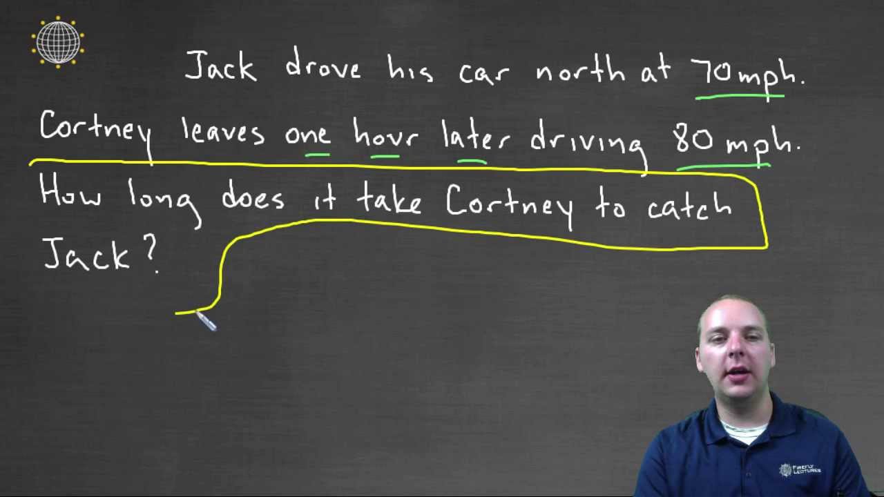 Motion Problem - Example 2 - YouTube