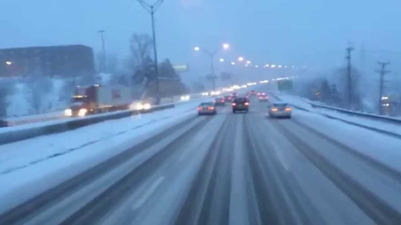 Cleveland Winter Snow Storm February 2015 - YouTube