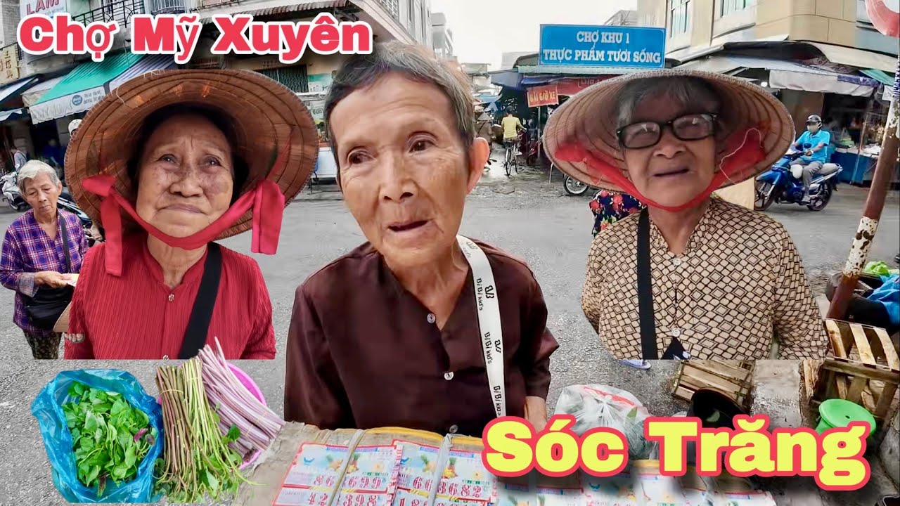 Chợ Mỹ Xuyên Sóc Trăng Người Khó Khăn Quá Nhiều Nên Em Đành Bỏ Của Chạy Lấy Người | Khương Nhựt Minh