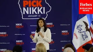 'Chaos Follows Him': Nikki Haley Hits Trump While Campaigning In Iowa Before Upcoming GOP Caucus