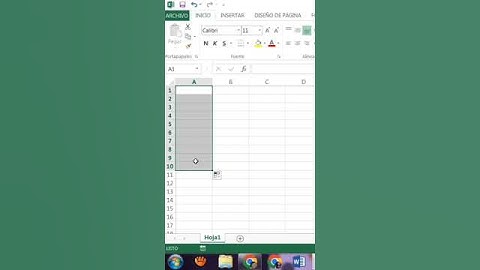 seleccionar celdas y rangos