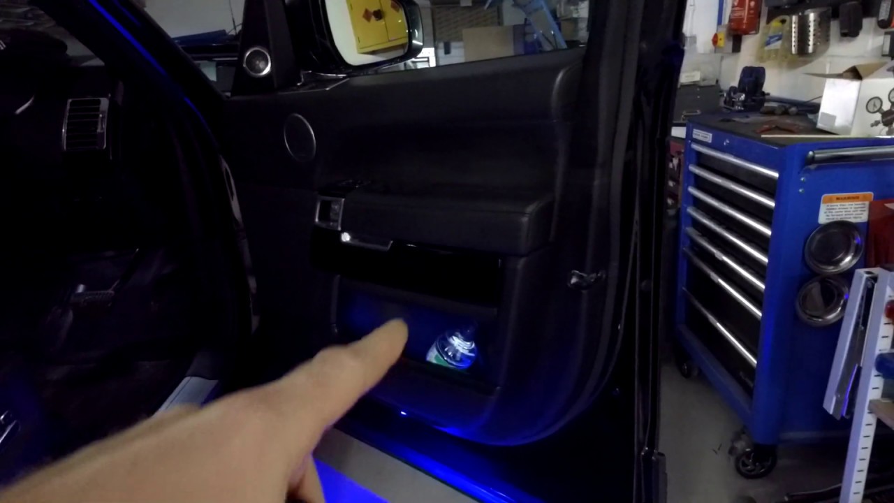 How To Change The Ambient Interior Lighting Colour On Range Rover L405