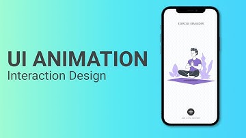 Exercise Reminder App UI Animation