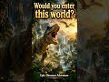 Would You Enter This Lost World? 🦖 #shorts #studymusic #chill #bgm