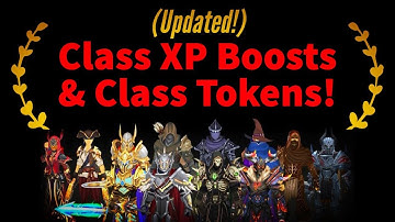 AQ3D Class XP Boosts & Class Tokens Updated! Class Ranks in AdventureQuest 3D!