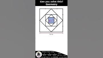 Are You Up for the Challenge? Find the Blue Area!  #geometry, #geometrychallenge