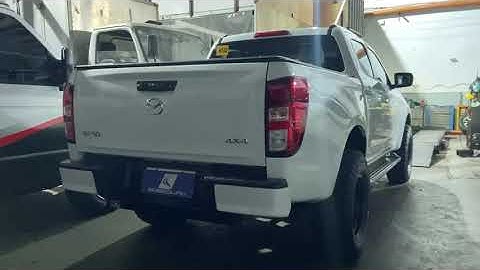 Mazda BT50 Isuzu Dmax Borla Exhaust 