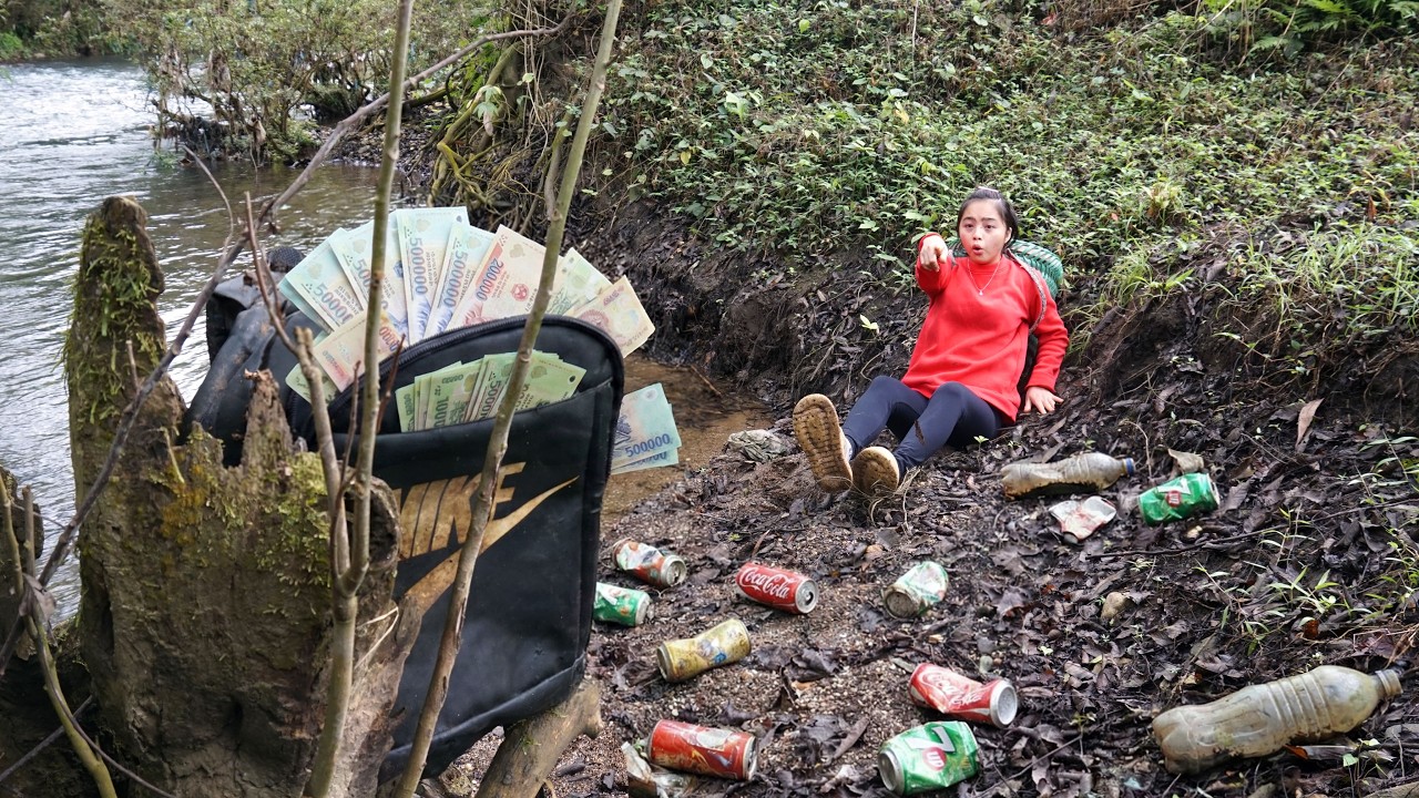 Who Left a Bag of Cash by This Isolated River?