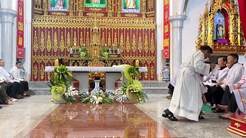 ✝️THỨ NĂM TUẦN THÁNH- Thánh Lễ Tiệc Ly & Nghi Thức Rửa Chân