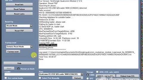 OPPO A37 A37w A37F A37FW FRP Reset By nckDongle Qualcomm