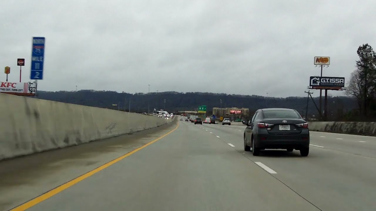 Interstate 75 Tennessee (Exits 5 to 11) northbound YouTube