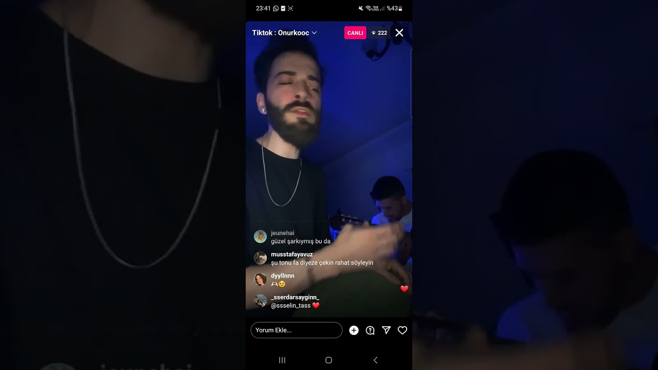 Onur Koç - Beddua (19.05.2023 Instagram Canlı Yayını)