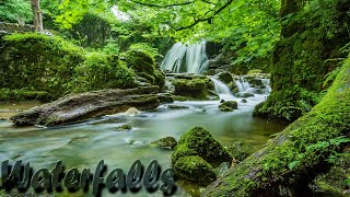 Dron Footage Waterfalls/4K/Best Music
