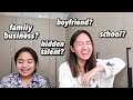 Q&A VLOG FT. MY SISTER! | CLAUDINE CO