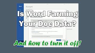 Is Word Farming Your Doc Data?